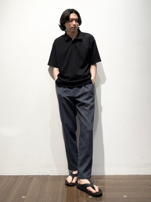 Tightさんの「THE SHOP TK｜ドライタッチカノコポロシャツ 洗濯機OK」を使ったコーディネート