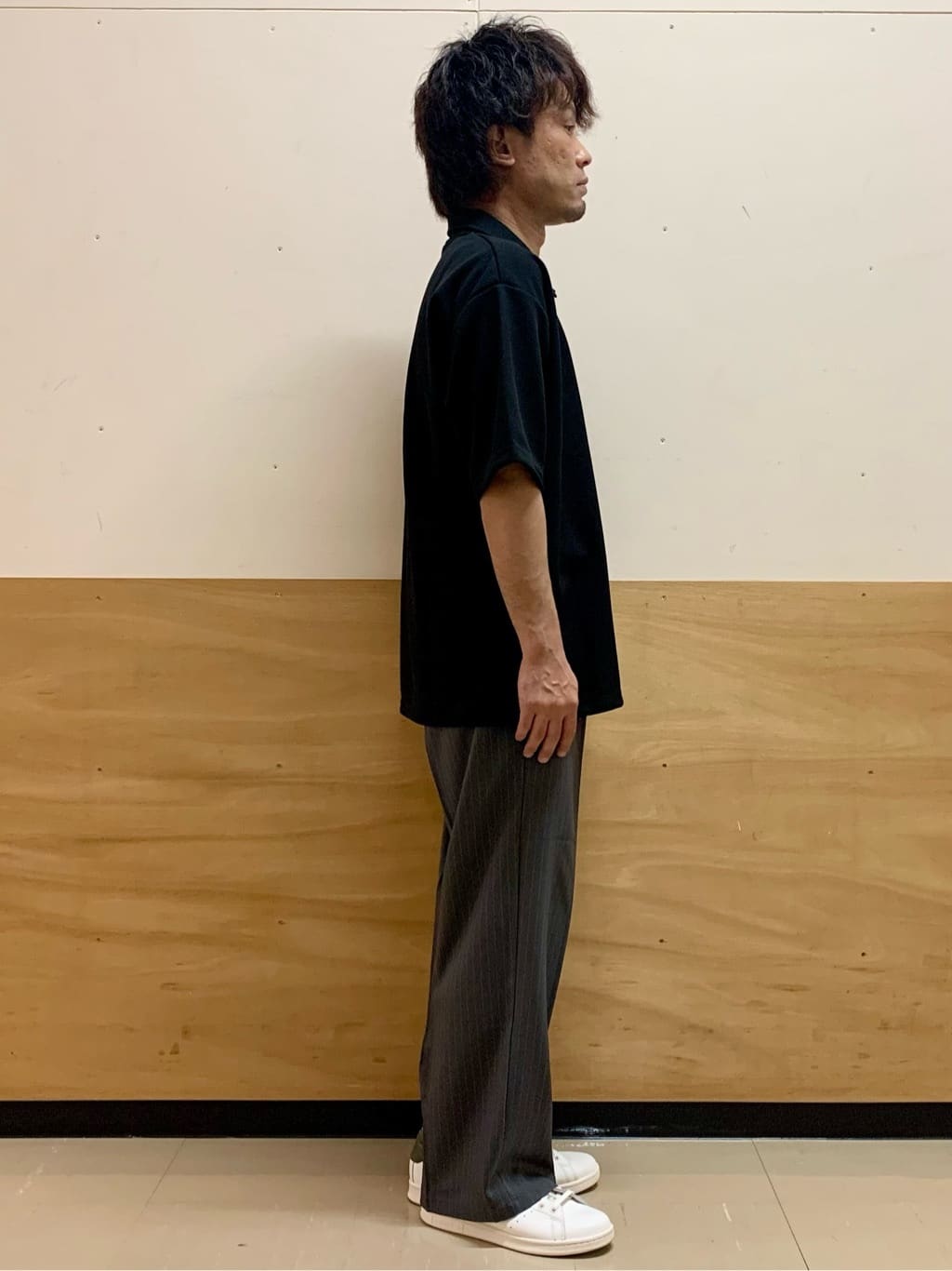 MATUさんの「THE SHOP TK｜ドライタッチカノコポロシャツ 洗濯機OK」を使ったコーディネート