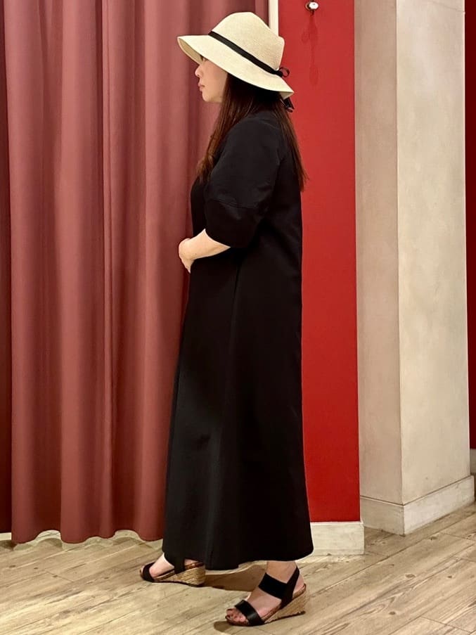 mayuckyさんの「SHOO･LA･RUE｜◆一枚で着映え お袖ランタンワンピース」を使ったコーディネート