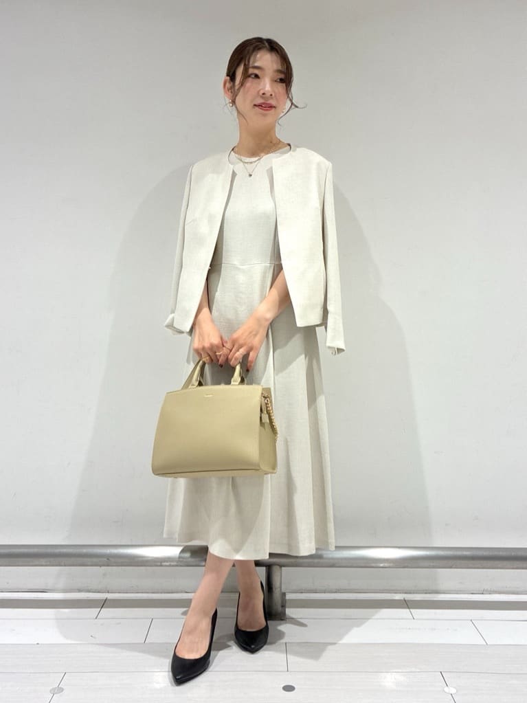 Rinさんの「UNTITLED｜【ステンレス】レイヤードチェーンネックレス」を使ったコーディネート