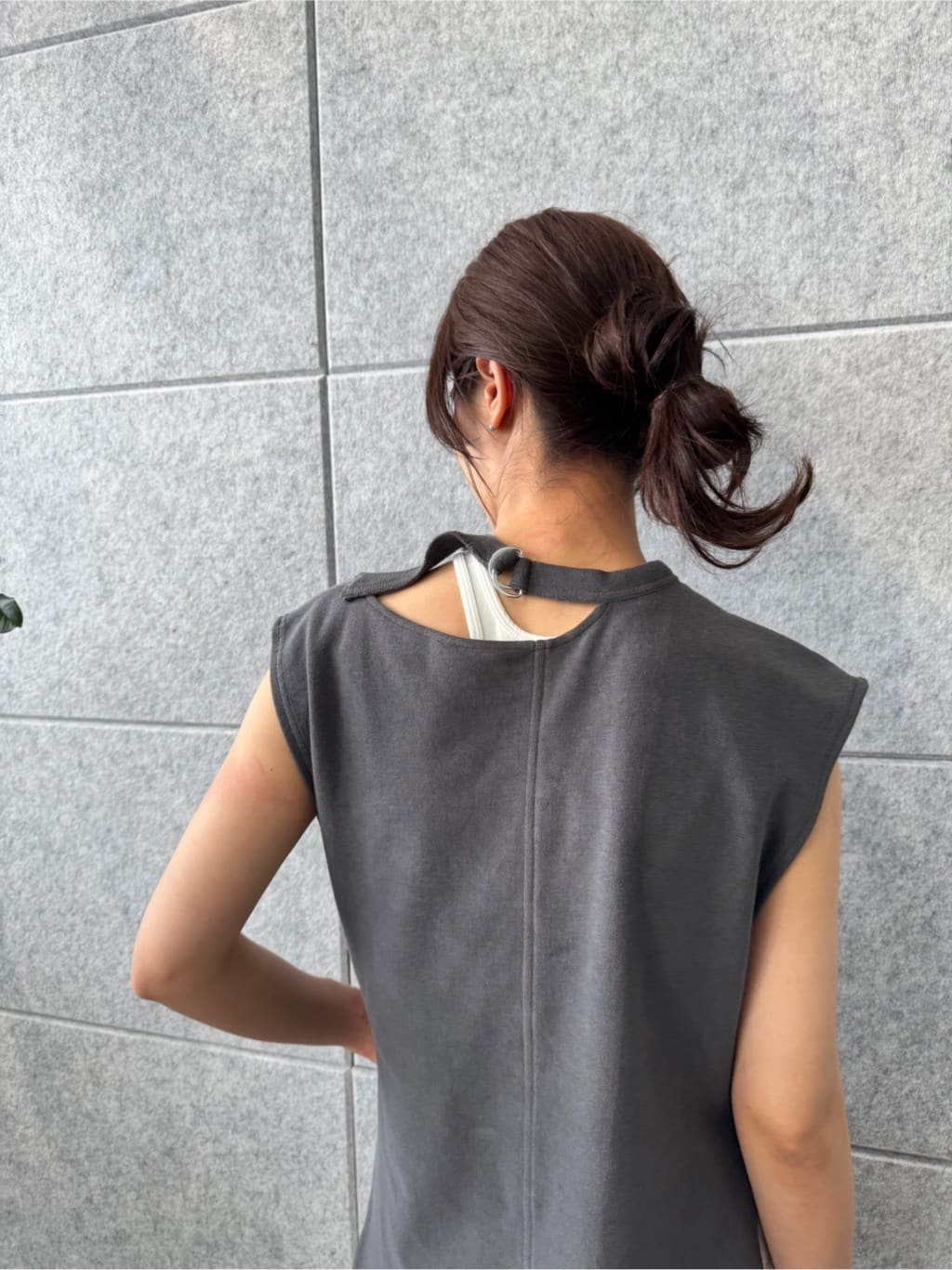 uchi__yamaさんの「CODE A｜【Cup-in】design cut tank」を使ったコーディネート