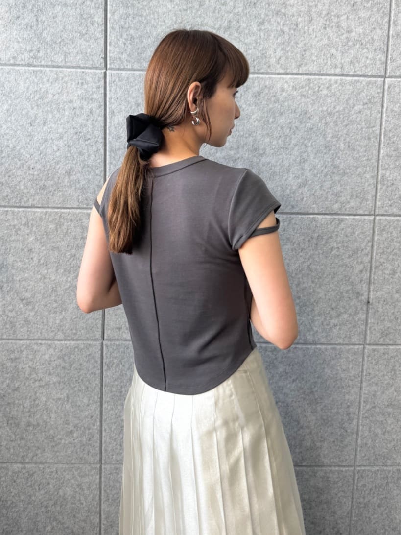 designer yukaさんの「CODE A｜compact edge tee」を使ったコーディネート