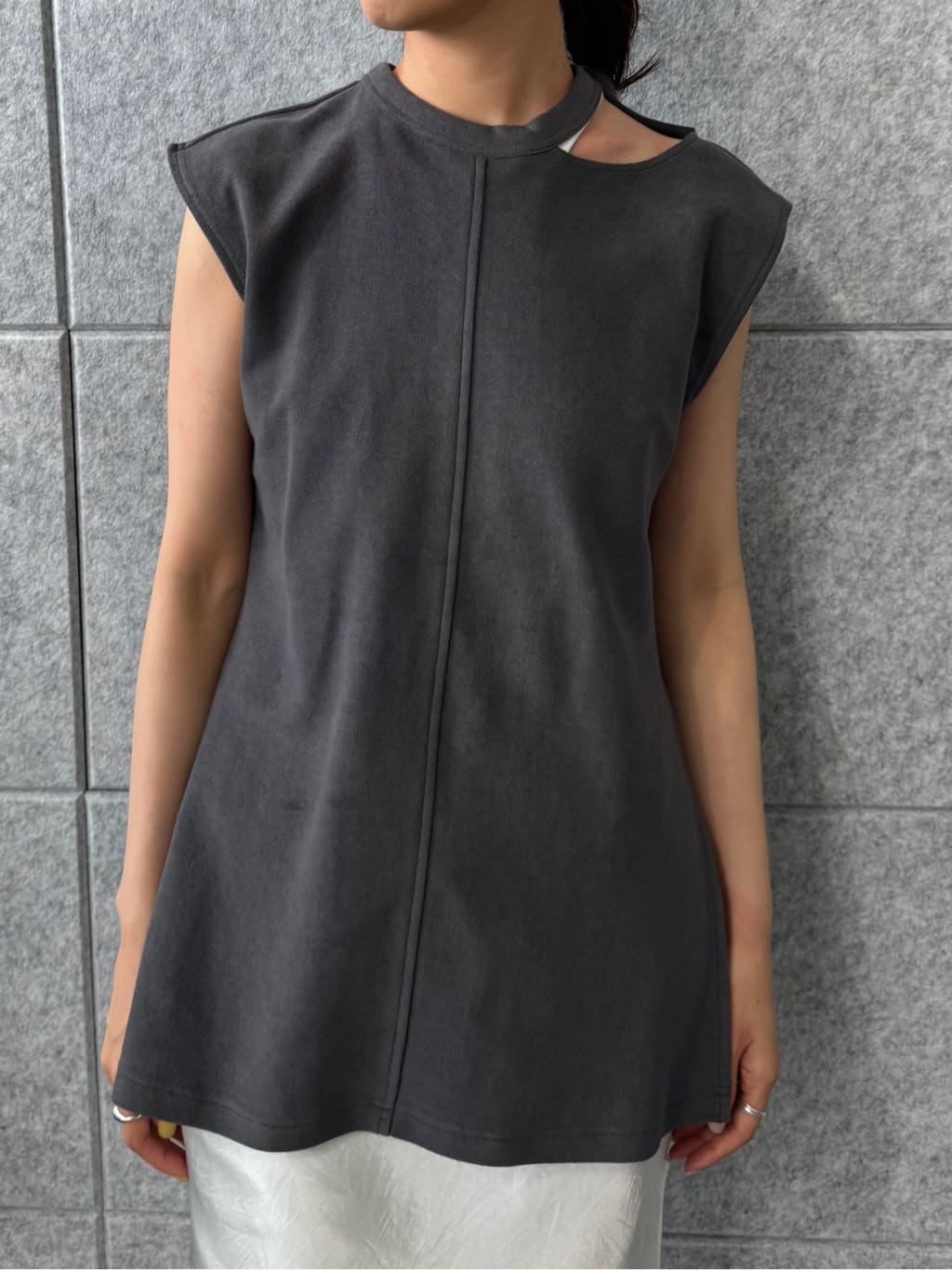 uchi__yamaさんの「CODE A｜【Cup-in】design cut tank」を使ったコーディネート