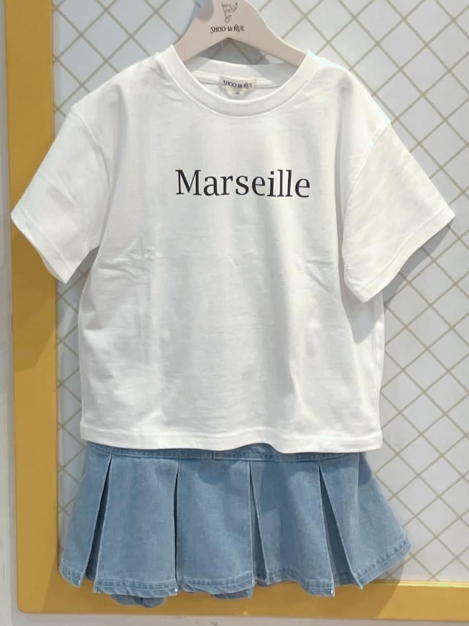 蒼さんの「SHOO･LA･RUE｜◆【100-150cm/親子リンク】アソートプリントTシャツ」を使ったコーディネート