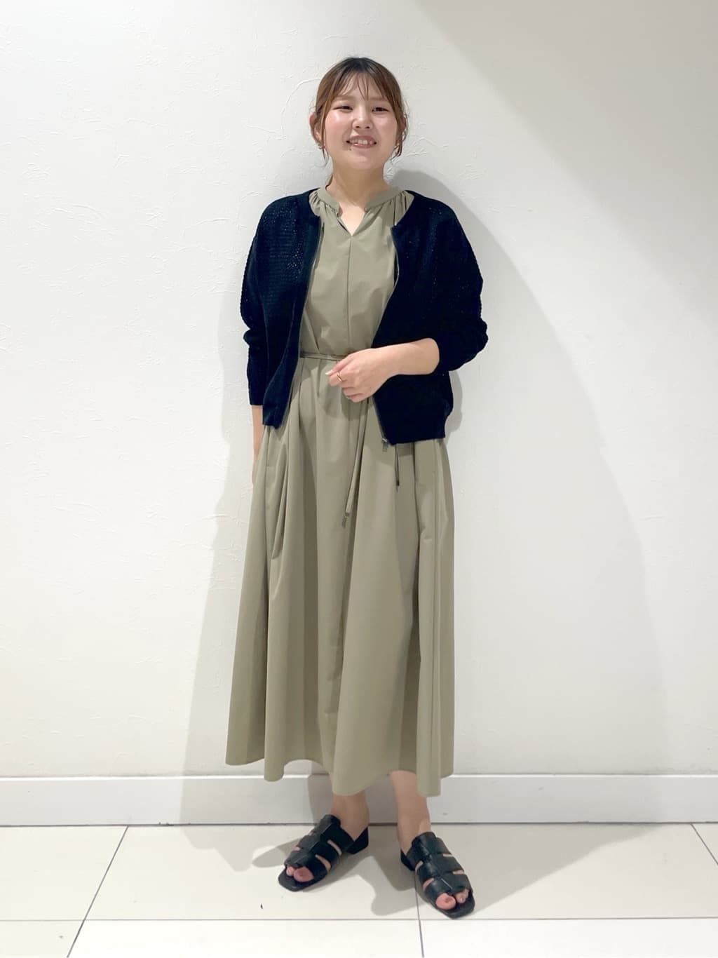 YUUKIさんの「INDIVI｜◆【通気性◎撥水／UV／接触冷感】アクティブワンピース」を使ったコーディネート