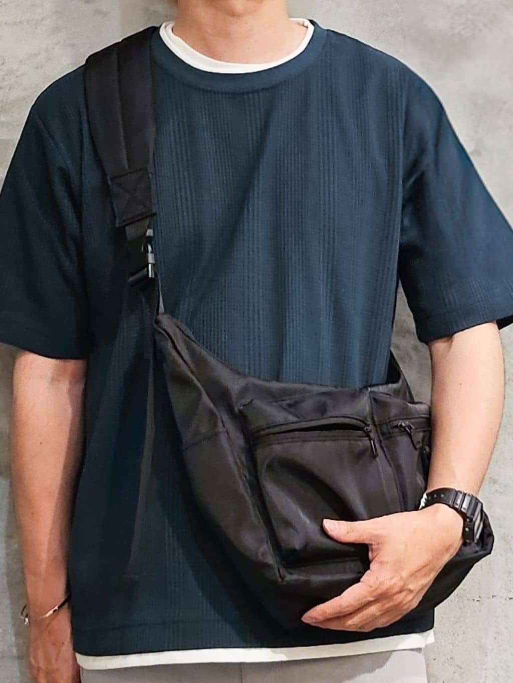 daiさんの「THE SHOP TK｜ランダムワッフル半袖Tシャツ 【洗濯機ＯＫ】」を使ったコーディネート