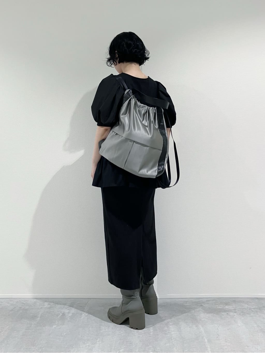 Cさんの「HIROKO HAYASHI｜LUINI SATINE（ルイーニ サティーネ）2wayナップサック」を使ったコーディネート