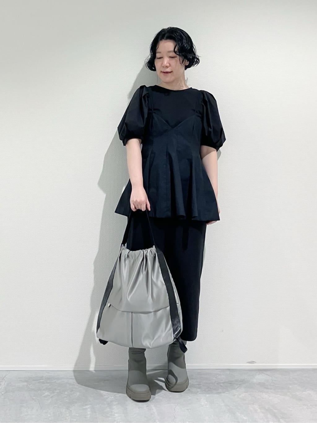 Cさんの「HIROKO HAYASHI｜LUINI SATINE（ルイーニ サティーネ）2wayナップサック」を使ったコーディネート