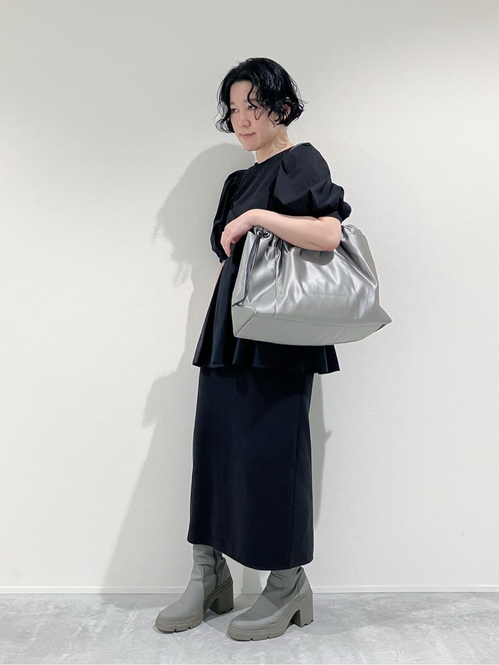 Cさんの「HIROKO HAYASHI｜LUINI SATINE（ルイーニ サティーネ）トートバッグ」を使ったコーディネート