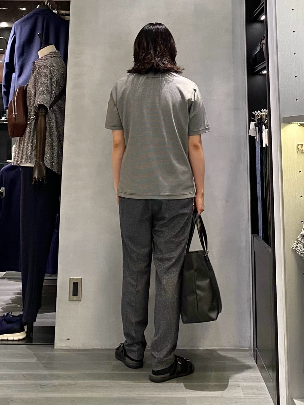 nishiさんの「TAKEO KIKUCHI｜コーデュラ（R） コーティング トートバッグ」を使ったコーディネート