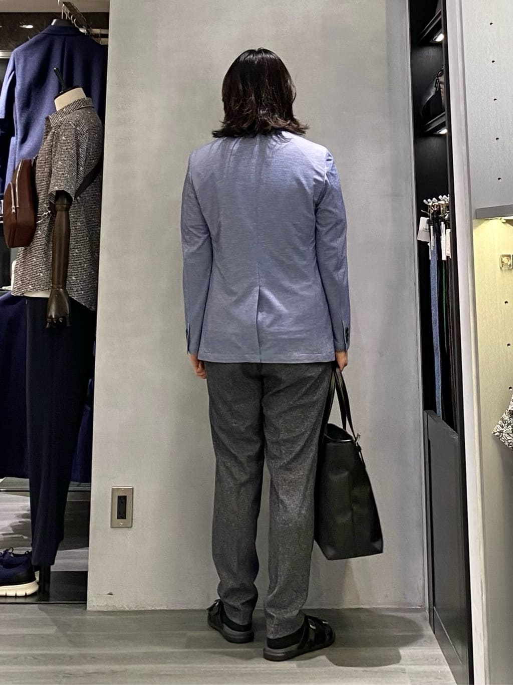 nishiさんの「TAKEO KIKUCHI｜コーデュラ（R） コーティング トートバッグ」を使ったコーディネート