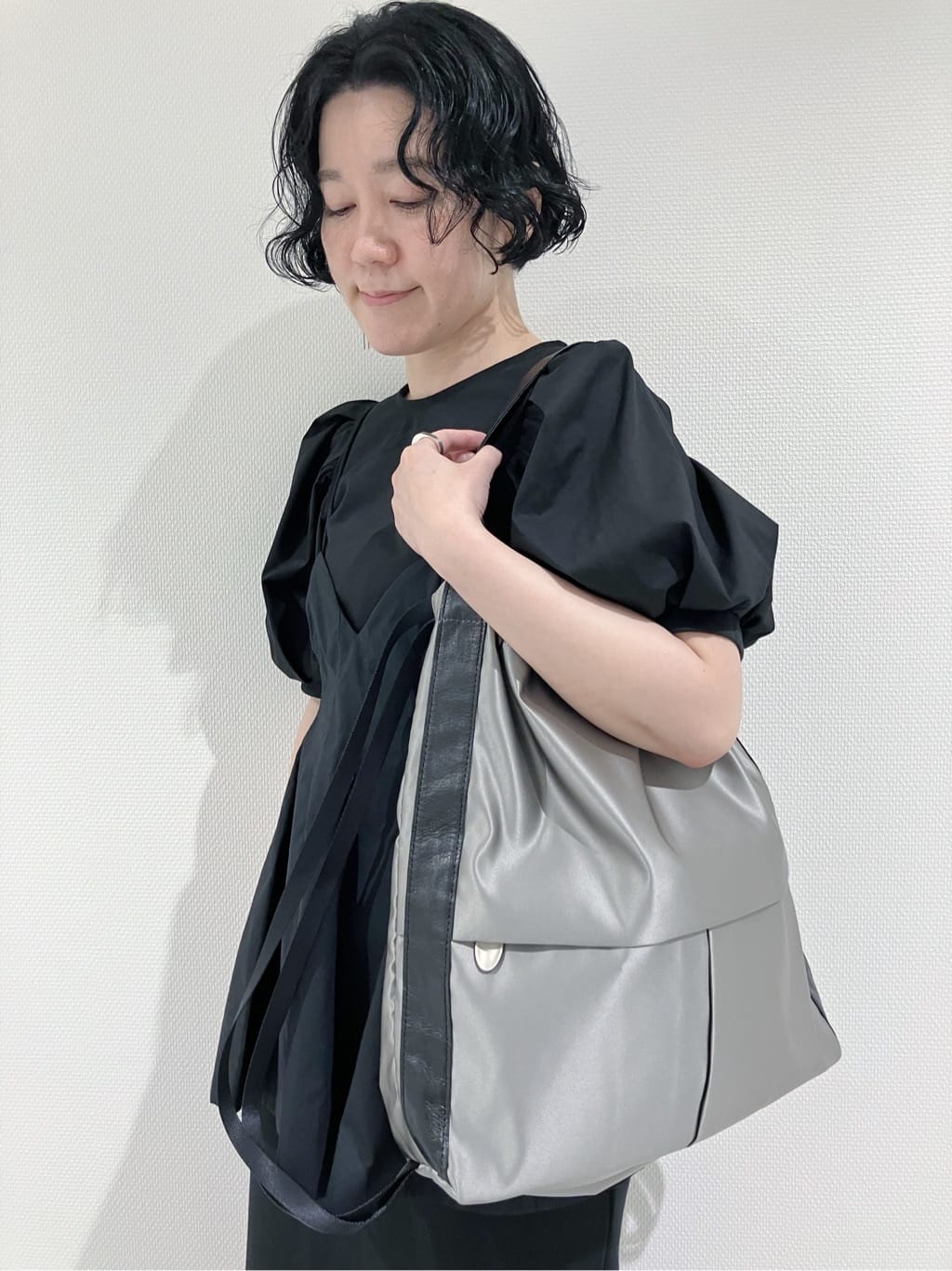 Cさんの「HIROKO HAYASHI｜LUINI SATINE（ルイーニ サティーネ）2wayナップサック」を使ったコーディネート