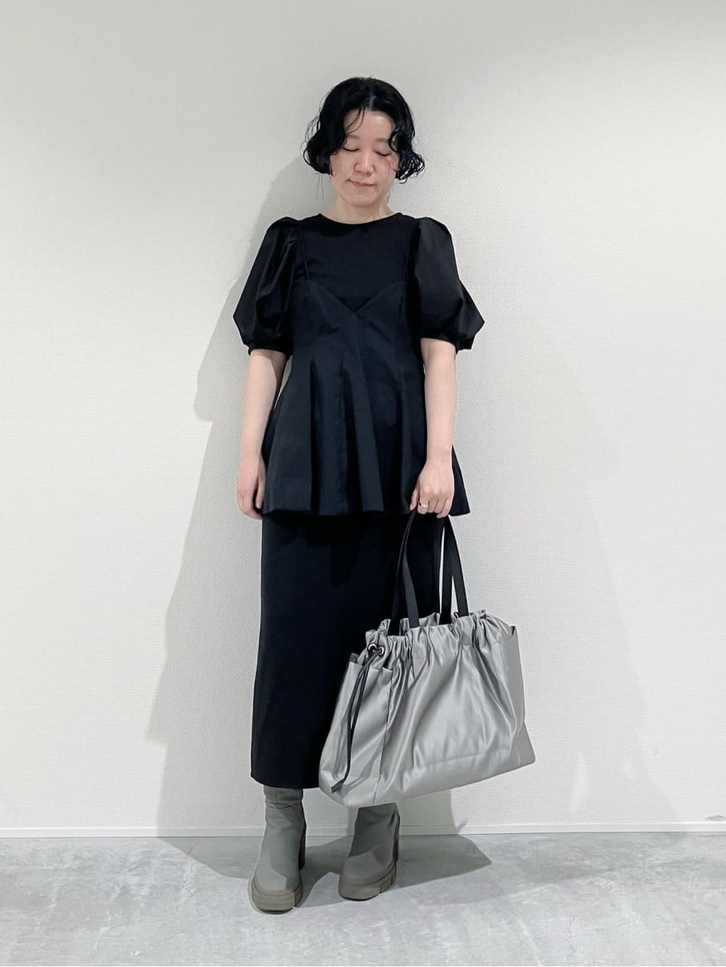 Cさんの「HIROKO HAYASHI｜LUINI SATINE（ルイーニ サティーネ）トートバッグ」を使ったコーディネート