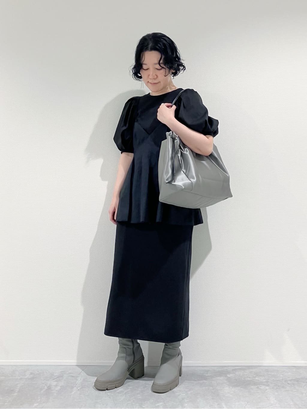 Cさんの「HIROKO HAYASHI｜LUINI SATINE（ルイーニ サティーネ）トートバッグ」を使ったコーディネート