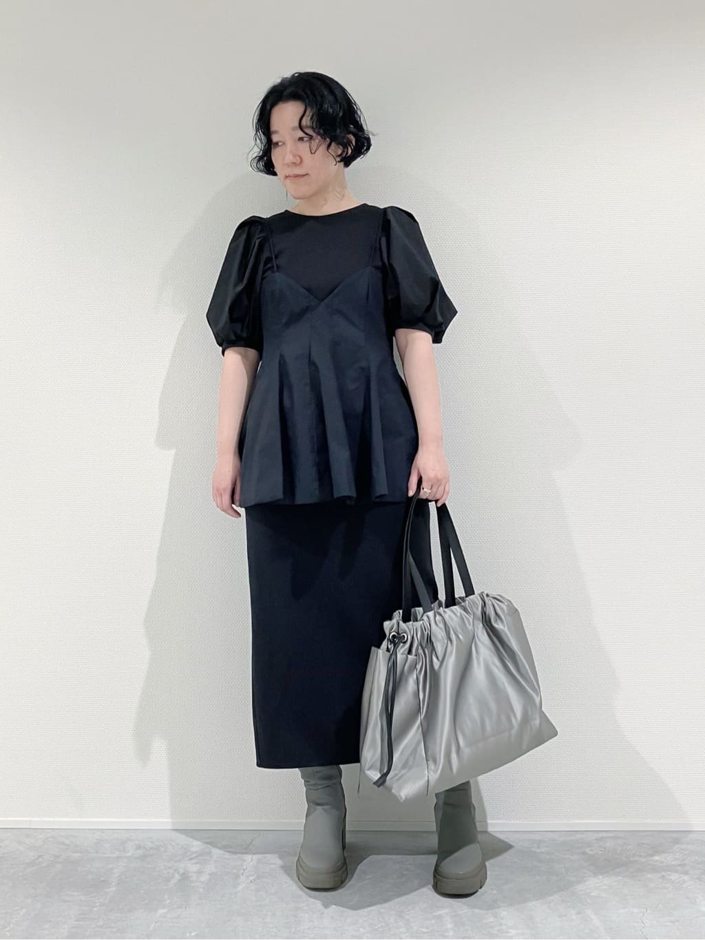 Cさんの「HIROKO HAYASHI｜LUINI SATINE（ルイーニ サティーネ）トートバッグ」を使ったコーディネート