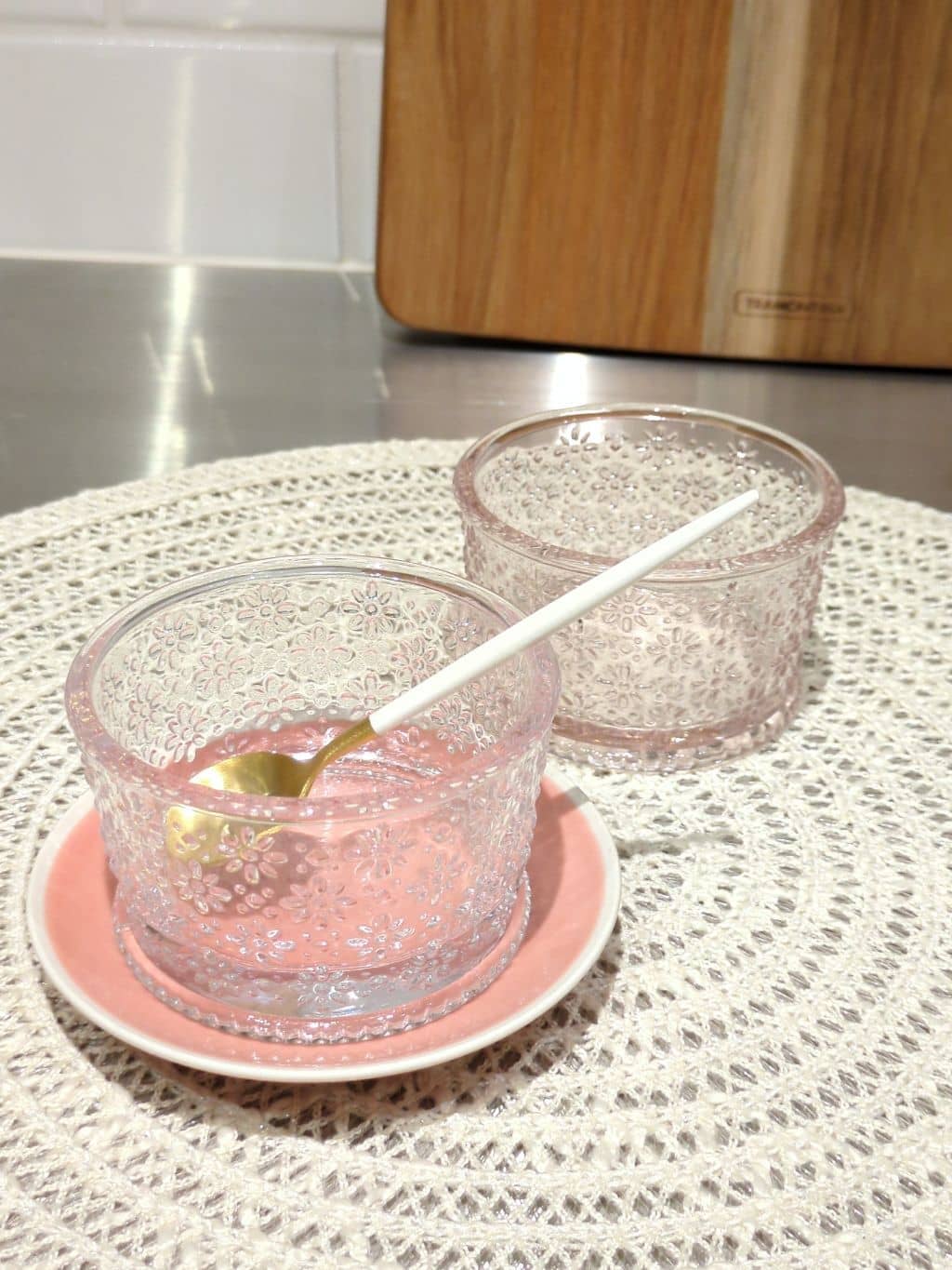 minoriさんの「212 KITCHEN STORE｜カシスデザートボウル　クリア」を使ったコーディネート