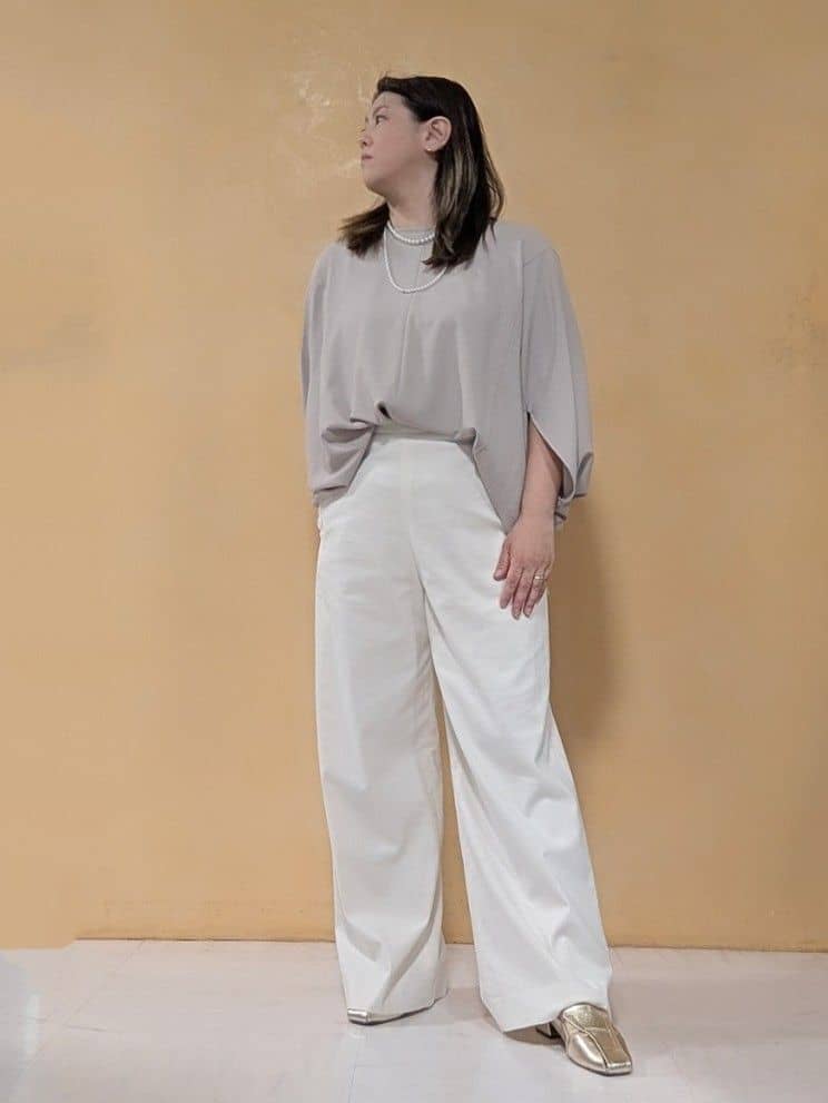 ２６２６さんの「UNTITLED｜【セレモニー】淡水パールショートネック」を使ったコーディネート