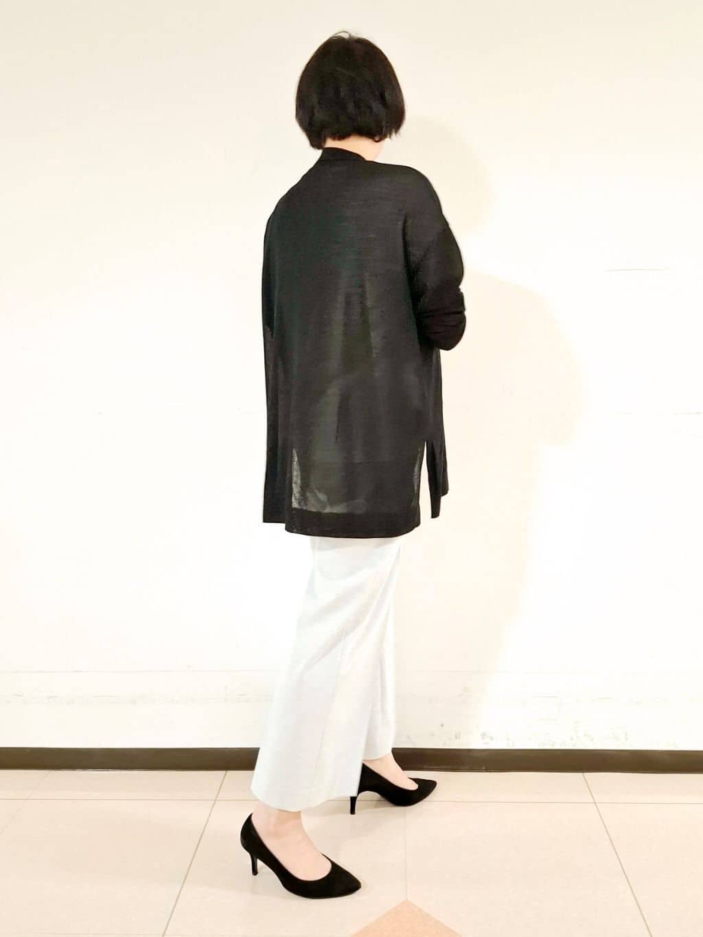 ねぎさんの「UNTITLED｜◆【洗える】ロゴTシャツ」を使ったコーディネート