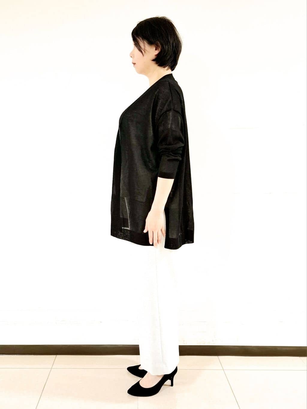 ねぎさんの「UNTITLED｜◆【洗える】ロゴTシャツ」を使ったコーディネート