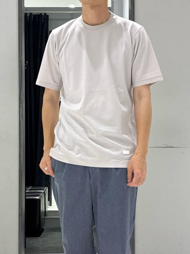 わいずみさんの「TAKEO KIKUCHI｜【抗菌防臭／9色5サイズ展開】ハニカムメランジ ポロシャツ」を使ったコーディネート