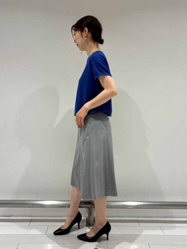 Rinさんの「UNTITLED｜◆【11色展開/コットン100/アンサンブル可能】 プルオーバーニット」を使ったコーディネート
