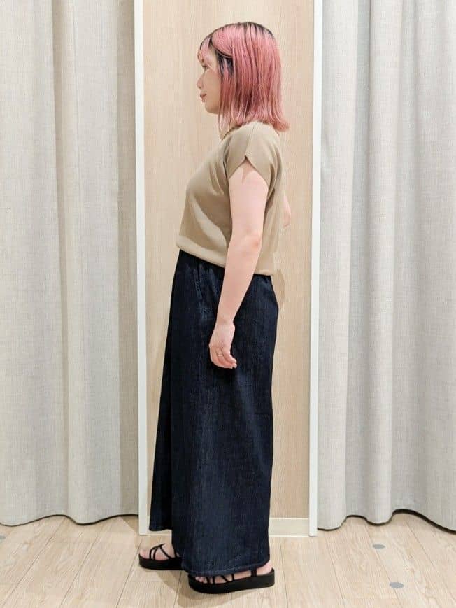 minさんの「grove｜【Lee&times;grove別注】3WAY　BUSTIER　SKIRT」を使ったコーディネート