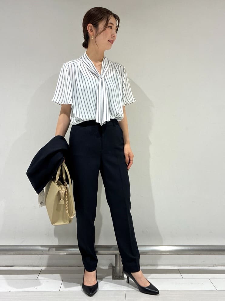 Rinさんの「UNTITLED｜◆【接触冷感/UV機能/遮熱】ジャージカーディガン」を使ったコーディネート