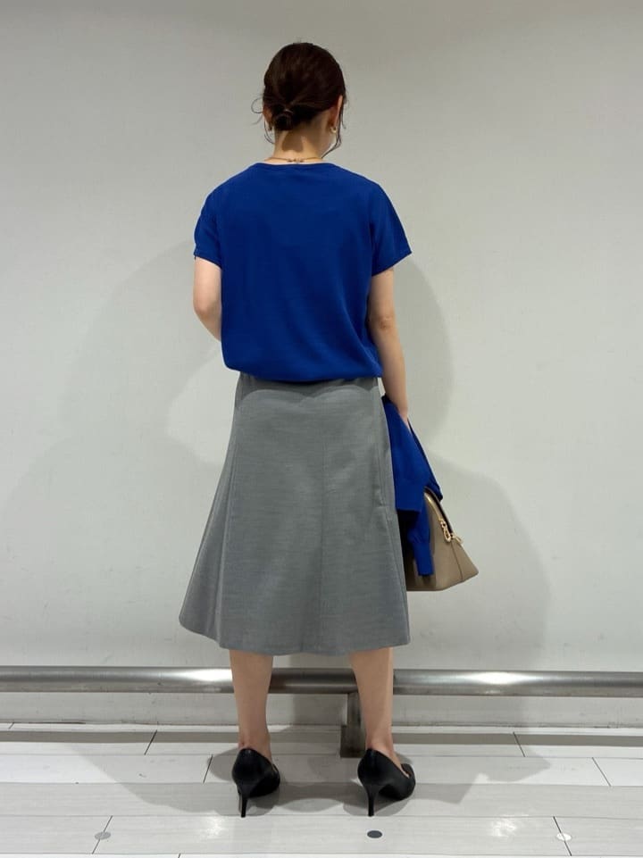 Rinさんの「UNTITLED｜◆【11色展開/コットン100/アンサンブル可能】 プルオーバーニット」を使ったコーディネート