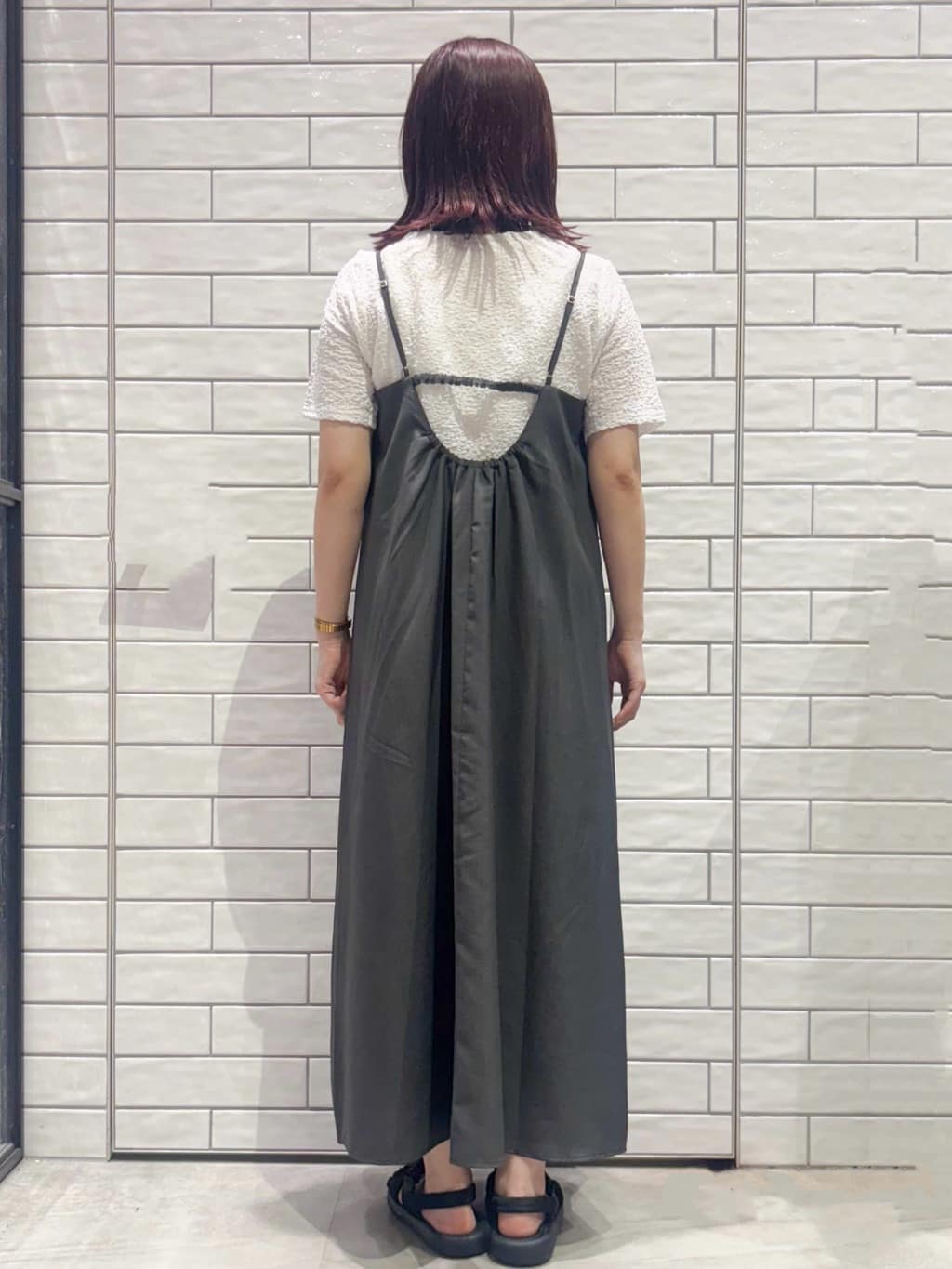 ranさんの「OPAQUE.CLIP｜【軽量／撥水加工／多ポケット】ツイルピジョンミニショルダーバッグ」を使ったコーディネート