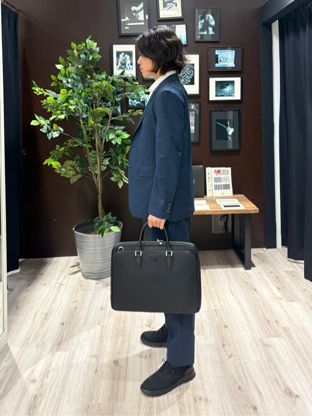Kaiさんの「TAKEO KIKUCHI｜【抗菌防臭】COOL DOTS（R）ドビープリント ジャケット」を使ったコーディネート
