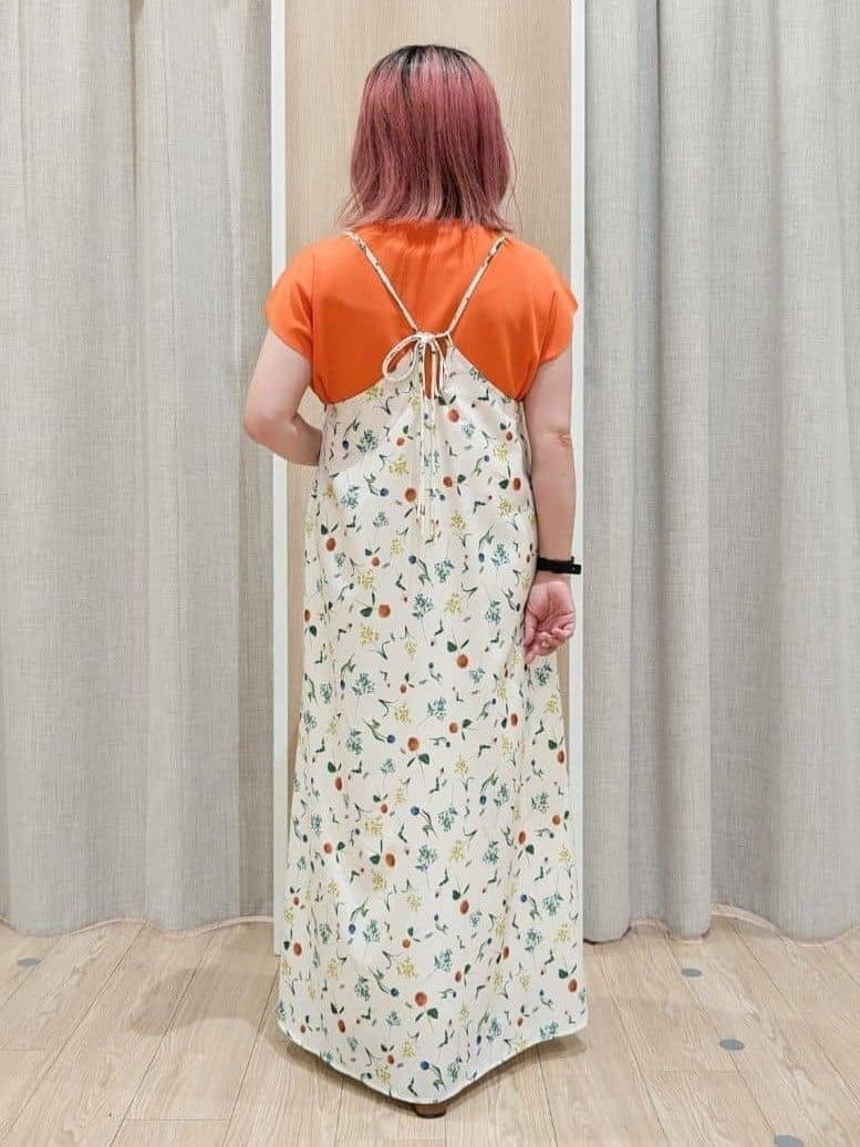 minさんの「grove｜◆【コラボITEM】DILIGENCE PARLOUR キャミワンピース」を使ったコーディネート