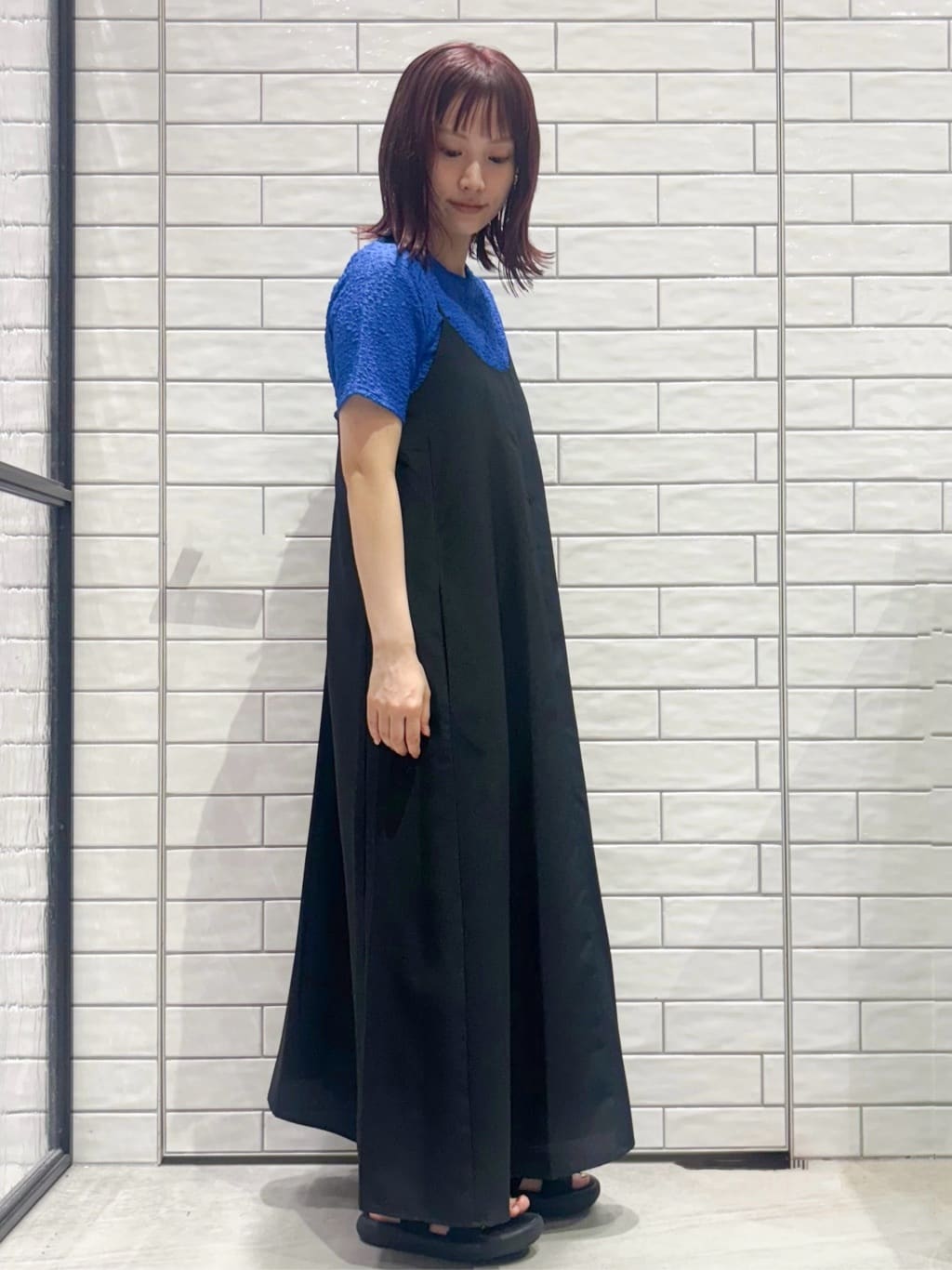 ranさんの「OPAQUE.CLIP｜【軽量／撥水加工／多ポケット】ツイルピジョンミニショルダーバッグ」を使ったコーディネート