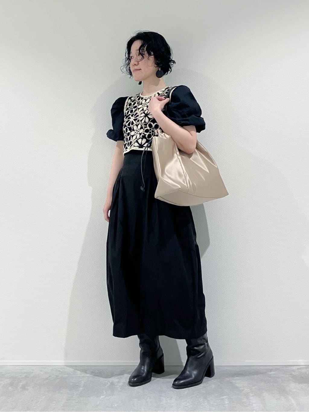 Cさんの「HIROKO HAYASHI｜LUINI SATINE（ルイーニ サティーネ）トートバッグ」を使ったコーディネート