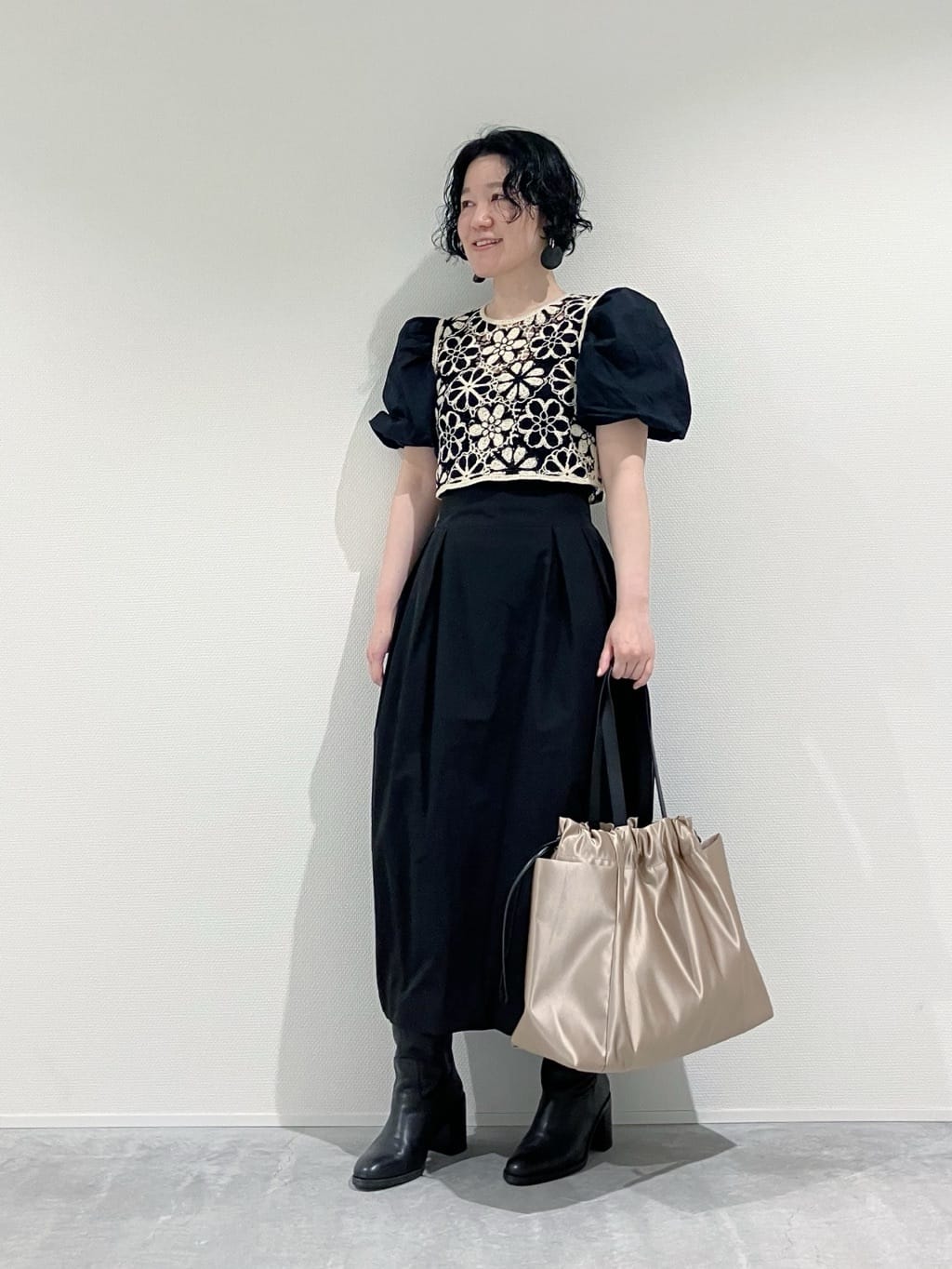 Cさんの「HIROKO HAYASHI｜LUINI SATINE（ルイーニ サティーネ）トートバッグ」を使ったコーディネート