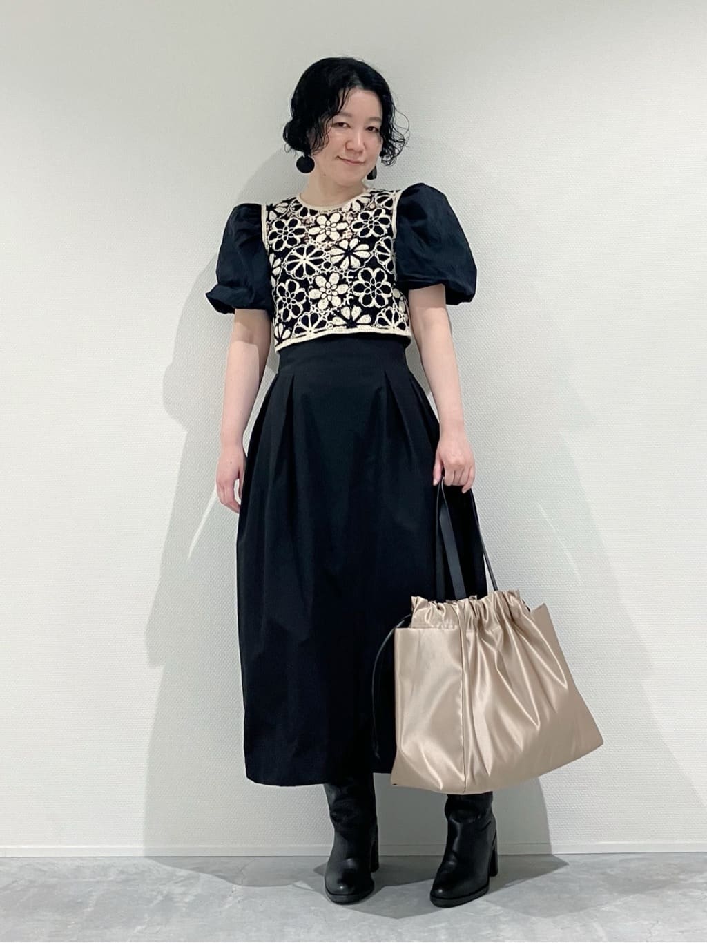 Cさんの「HIROKO HAYASHI｜LUINI SATINE（ルイーニ サティーネ）トートバッグ」を使ったコーディネート