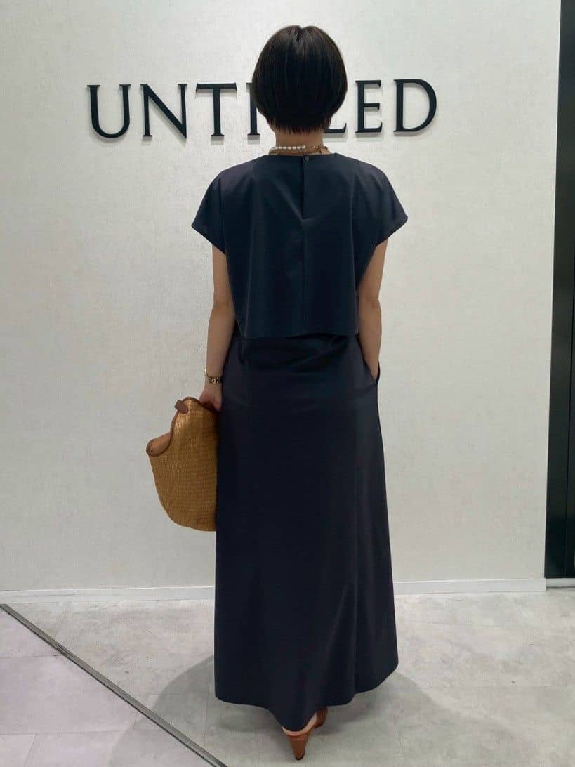 yukiさんの「UNTITLED｜メタリックメッシュトート」を使ったコーディネート