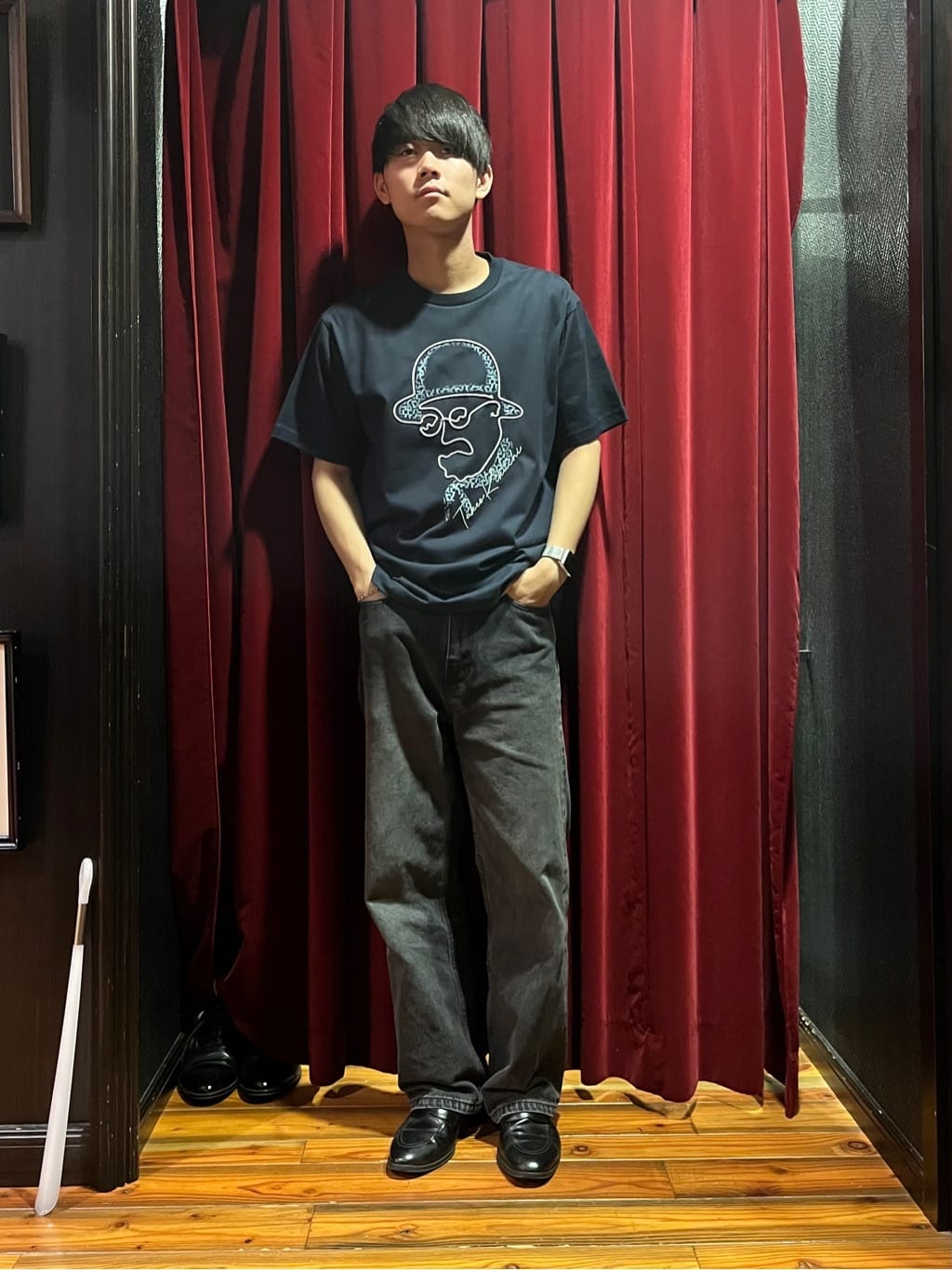 うっちーさんの「TAKEO KIKUCHI｜◆【Sサイズ～】フェイスロープ刺繍 天竺Tシャツ」を使ったコーディネート