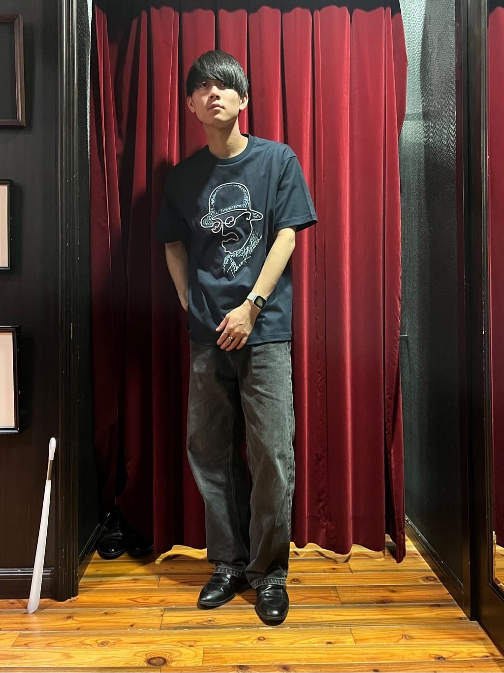 うっちーさんの「TAKEO KIKUCHI｜◆【Sサイズ～】フェイスロープ刺繍 天竺Tシャツ」を使ったコーディネート