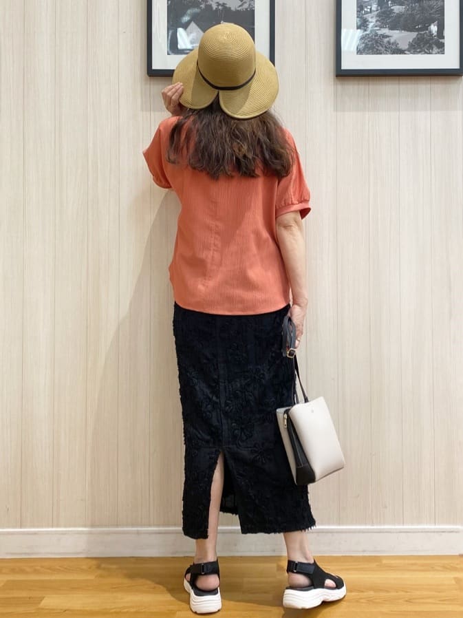 natsuさんの「SHOO･LA･RUE｜◆ニットスニーカーサンダル」を使ったコーディネート