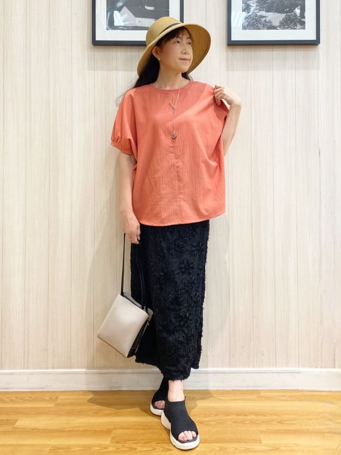 natsuさんの「SHOO･LA･RUE｜◆ニットスニーカーサンダル」を使ったコーディネート