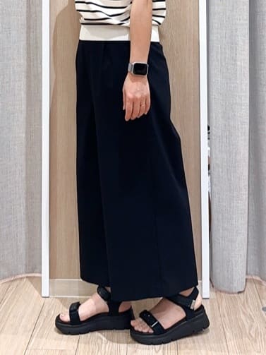 naoさんの「grove｜サマーハイパーストレッチワイドパンツ」を使ったコーディネート