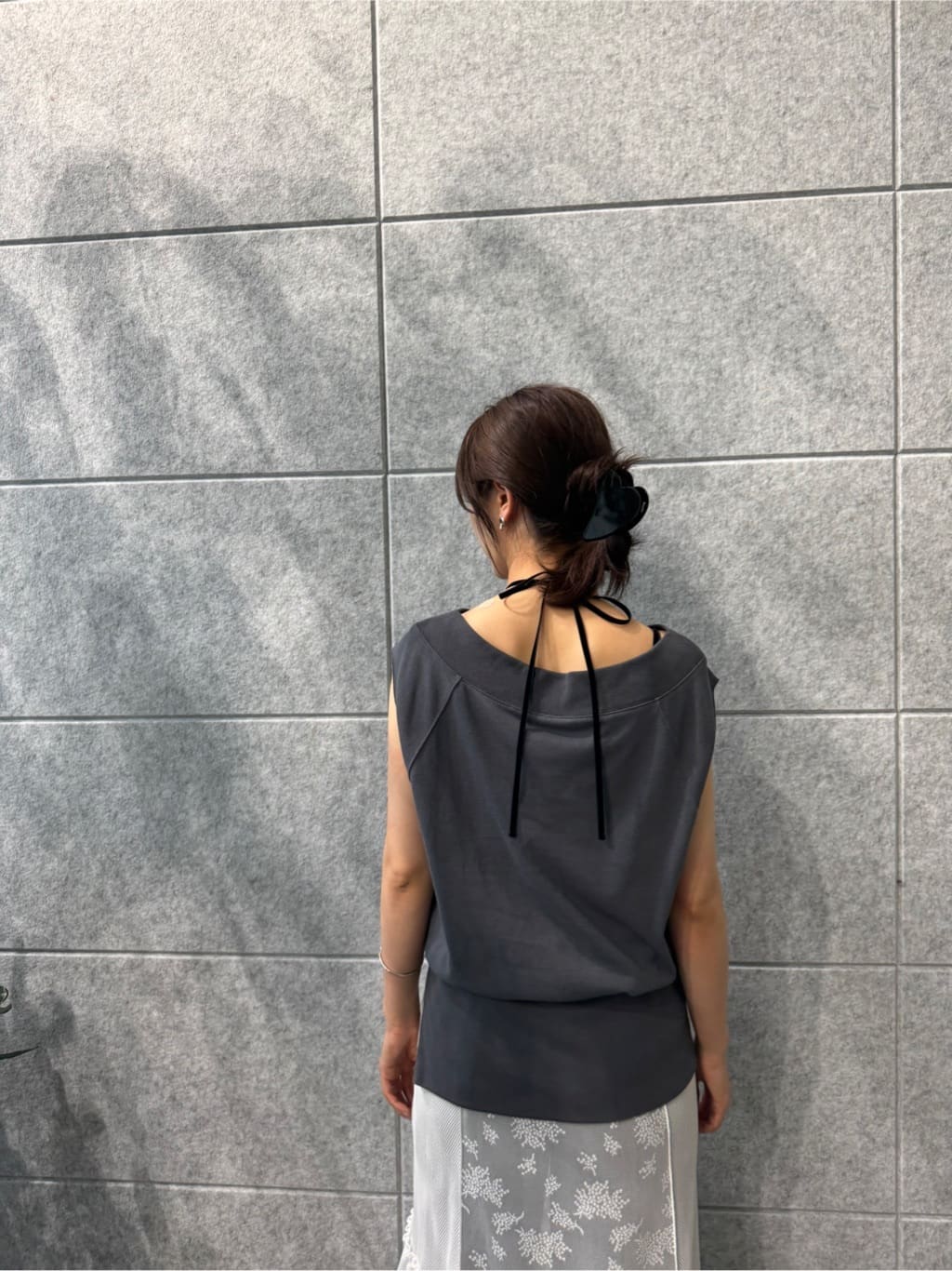 uchi__yamaさんの「CODE A｜off－shoulder sleeveless tops」を使ったコーディネート