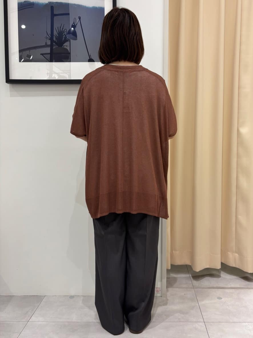 SAKUさんの「THE SHOP TK｜異素材切替フォトプリントTシャツ【洗える】」を使ったコーディネート