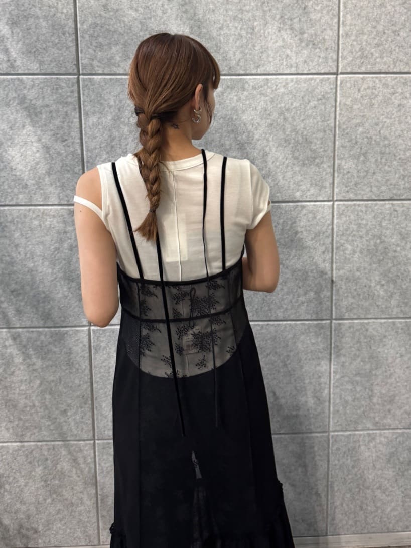 designer yukaさんの「CODE A｜compact edge tee」を使ったコーディネート