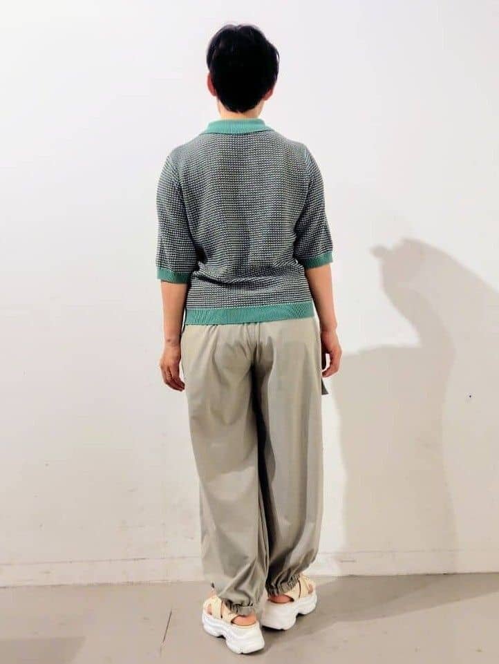 kodamaさんの「THE SHOP TK｜◆ニットポロシャツ【洗濯機/アソート展開】」を使ったコーディネート
