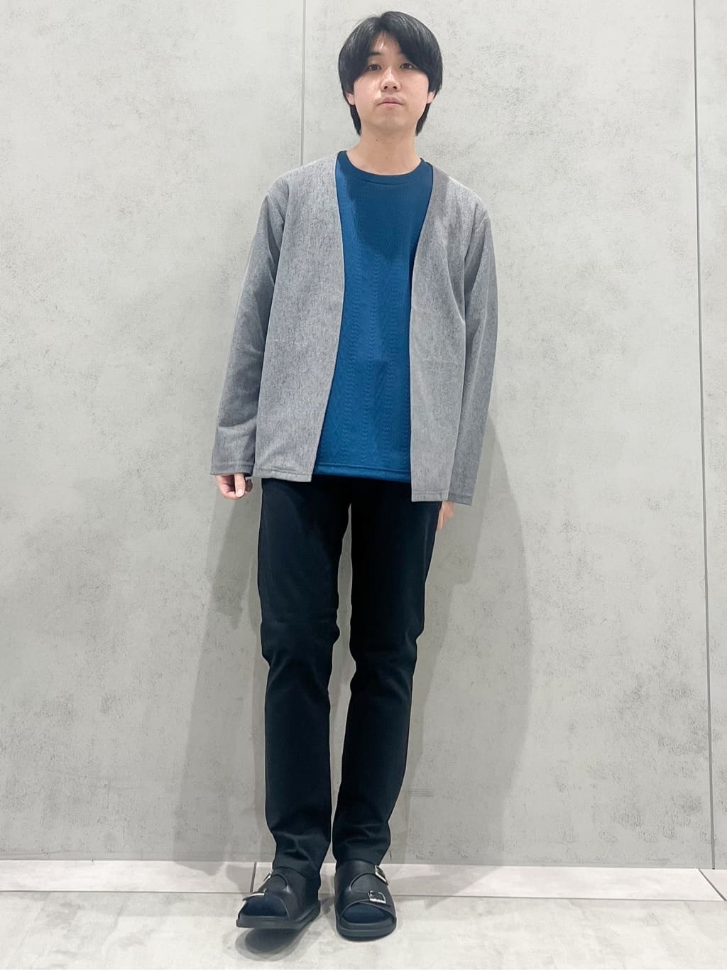 SHI-MAさんの「THE SHOP TK｜シャリルジャージ カーディガン 洗濯機OK/吸水速乾/イージーケア/セットアップ可」を使ったコーディネート
