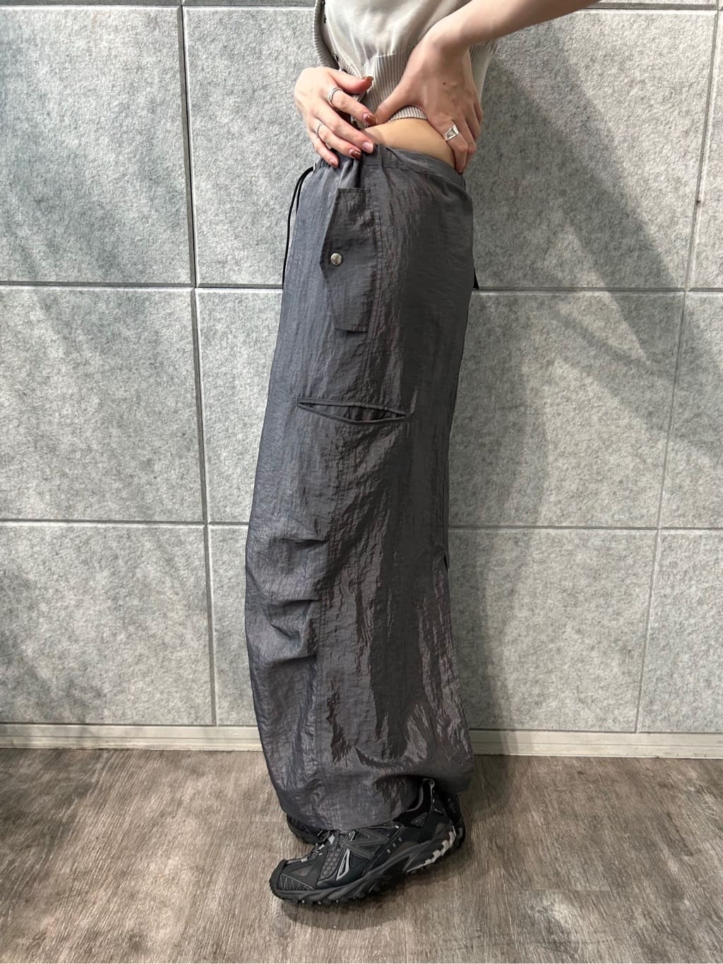 honoka Aさんの「CODE A｜design knit short cardigan」を使ったコーディネート