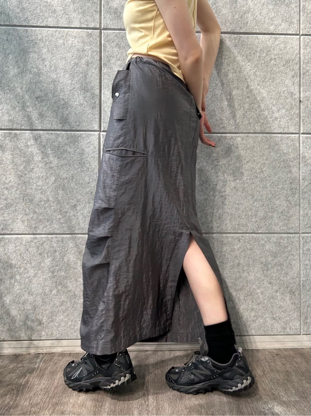 honoka Aさんの「CODE A｜compact edge tee」を使ったコーディネート