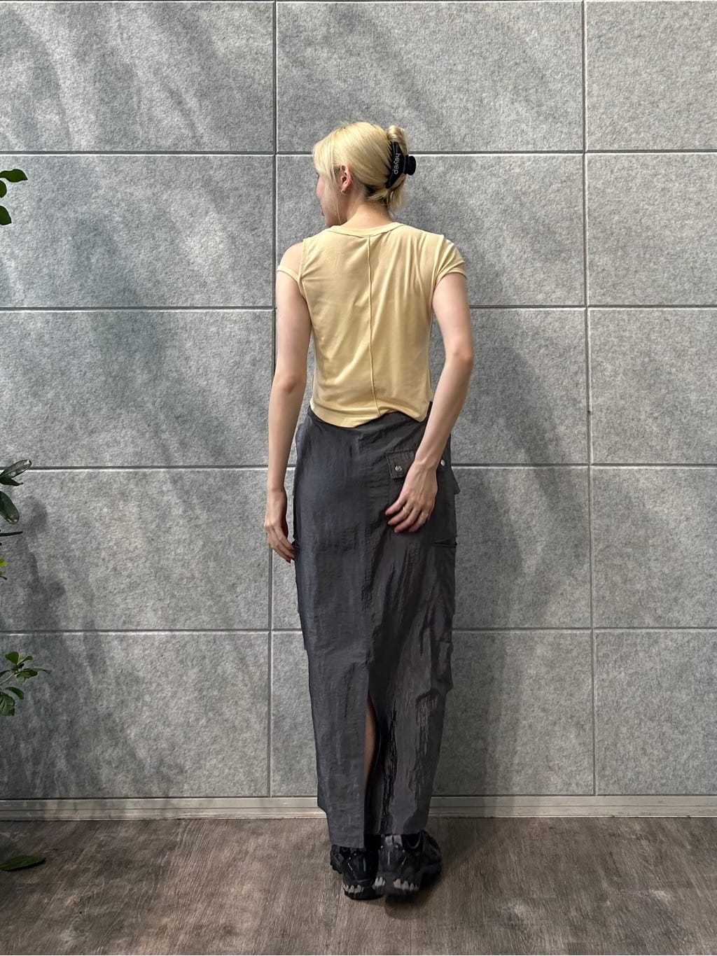 honoka Aさんの「CODE A｜compact edge tee」を使ったコーディネート