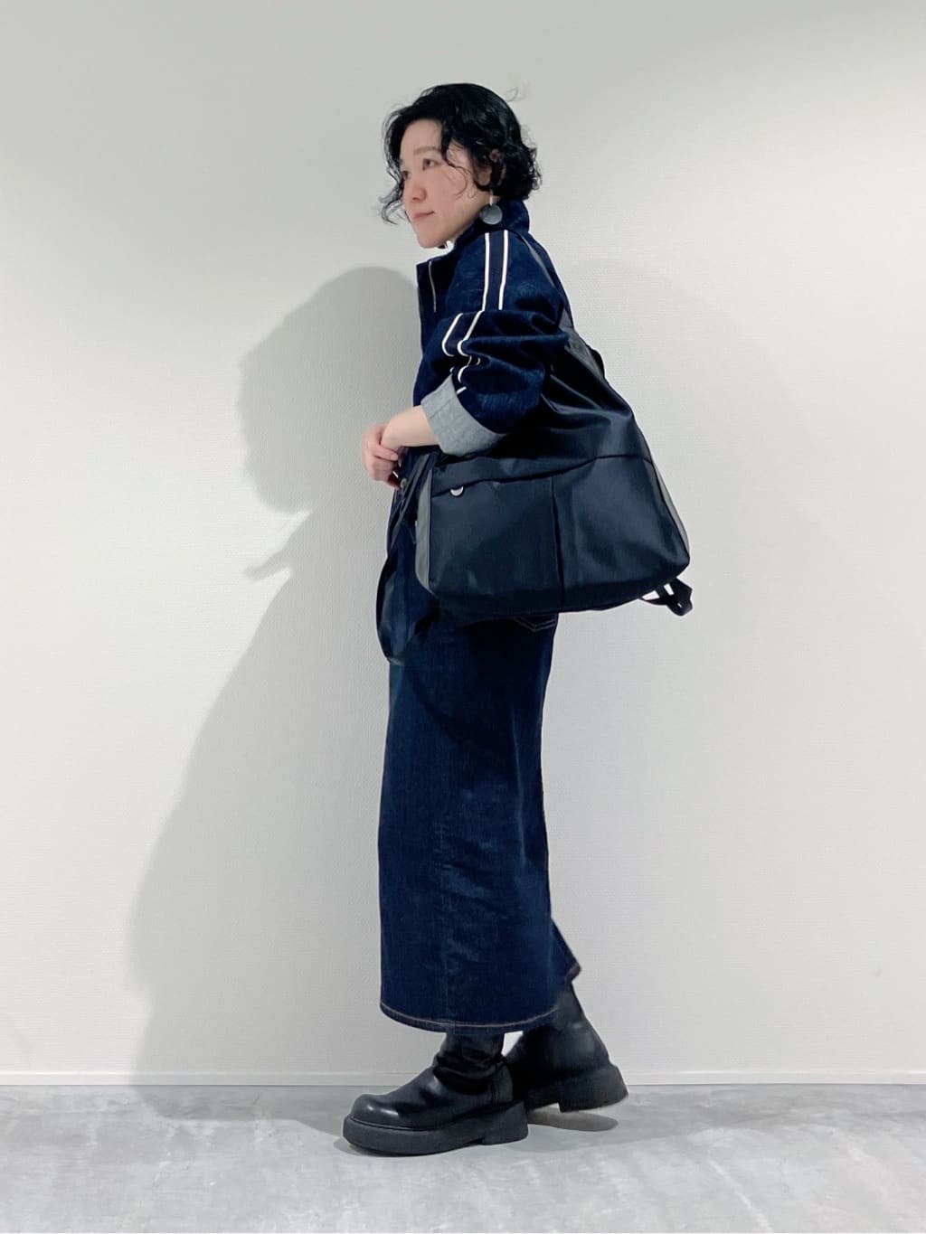 Cさんの「HIROKO HAYASHI｜LUINI SATINE（ルイーニ サティーネ）2wayナップサック」を使ったコーディネート